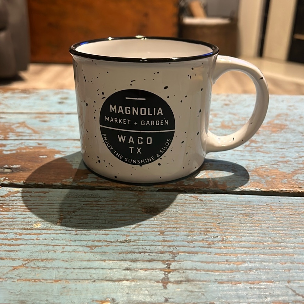 Magnolia Market & Garden Waco TX Campfire Coffee Mug Cup Chip and Joanna Gaines